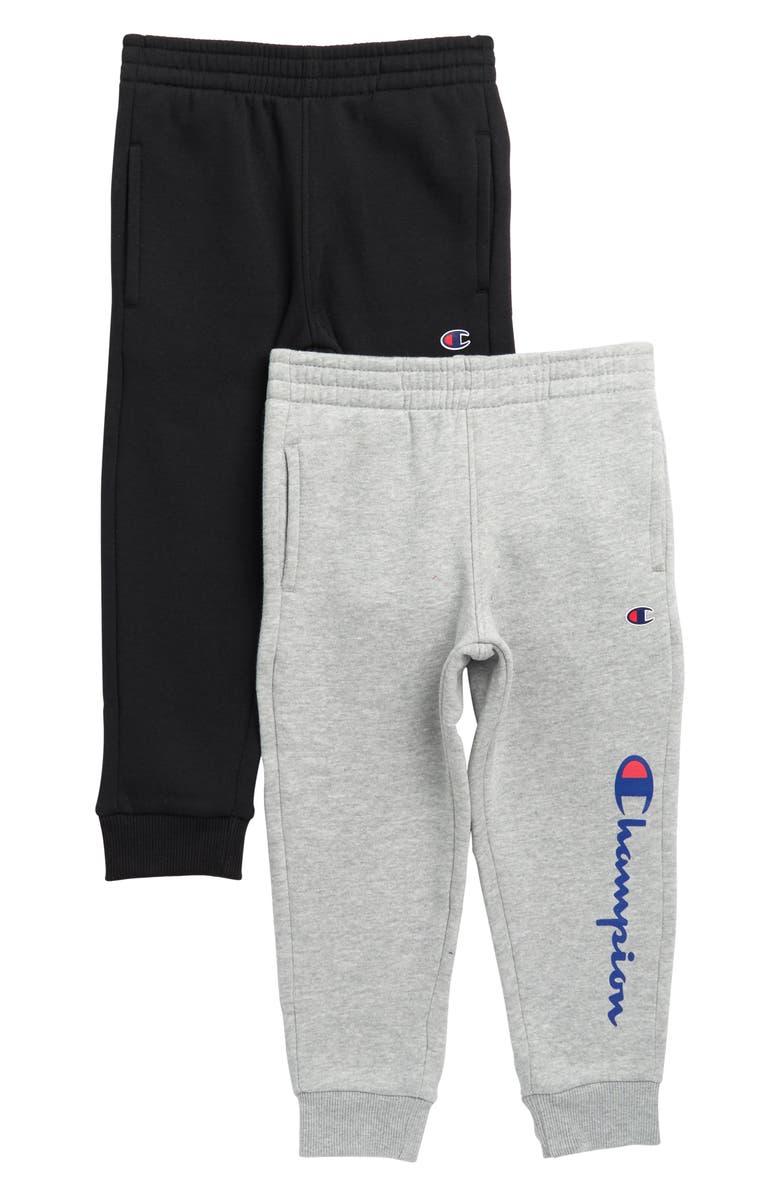 Champion Kids' 2-Pack Jogger Pants, Main, color, 