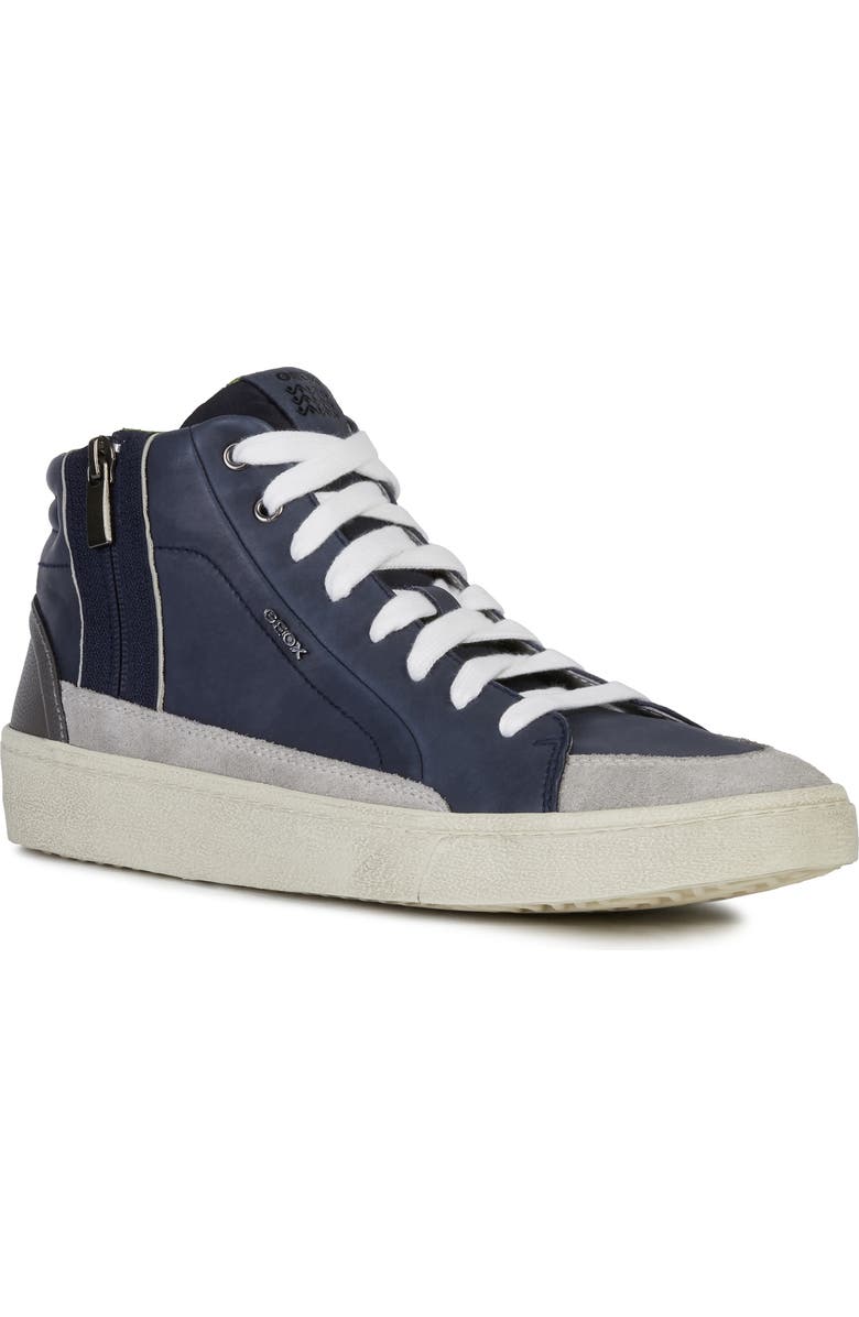 Geox Warley 8 High Top Sneaker, Main, color,
