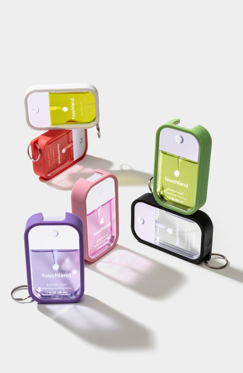 TOUCHLAND Hand Sanitizer Mist Case, Alternate, color, Jet Black