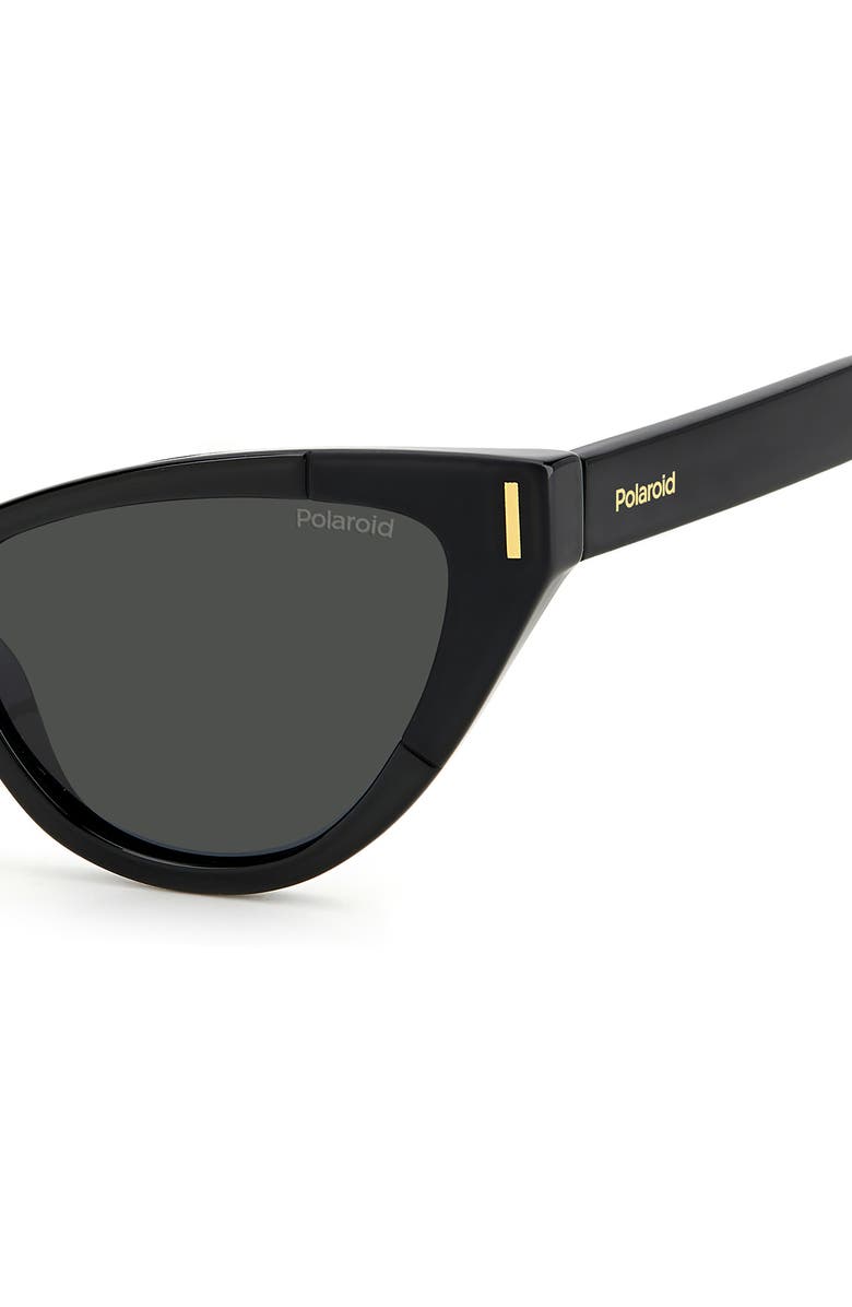 Polaroid 52mm Polarized Cat Eye Sunglasses, Alternate, color, 
