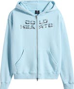 OVERTIME Cold Hearts Badge Zip Hoodie