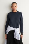 COS Clean Cut Long-Sleeved T-Shirt