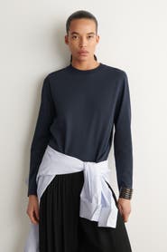 COS Clean Cut Long-Sleeved T-Shirt