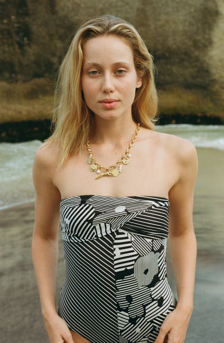 sccollection Lola Necklace, Alternate, color, Gold