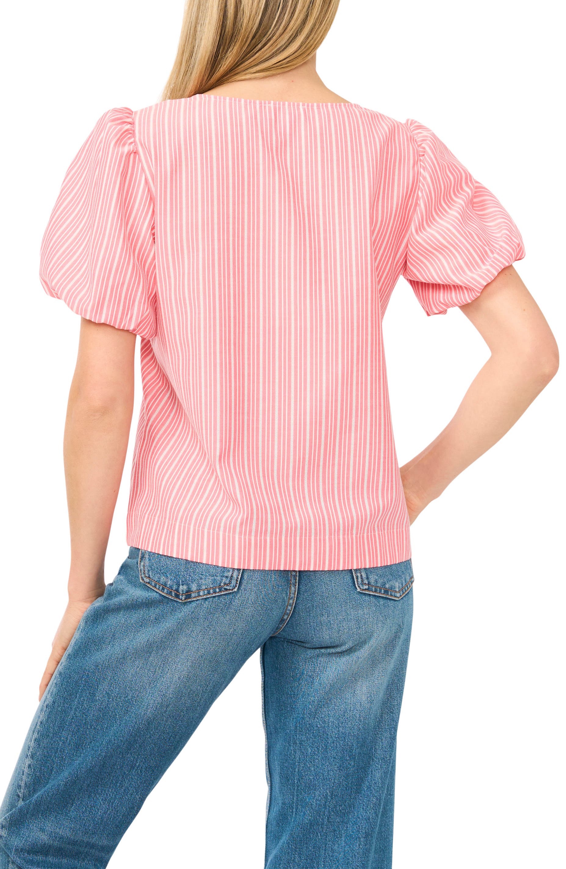 Double Bow Stripe Top - image 2