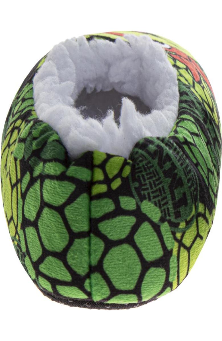 Nickelodeon Ninja Turtles Slippers, Alternate, color, Green