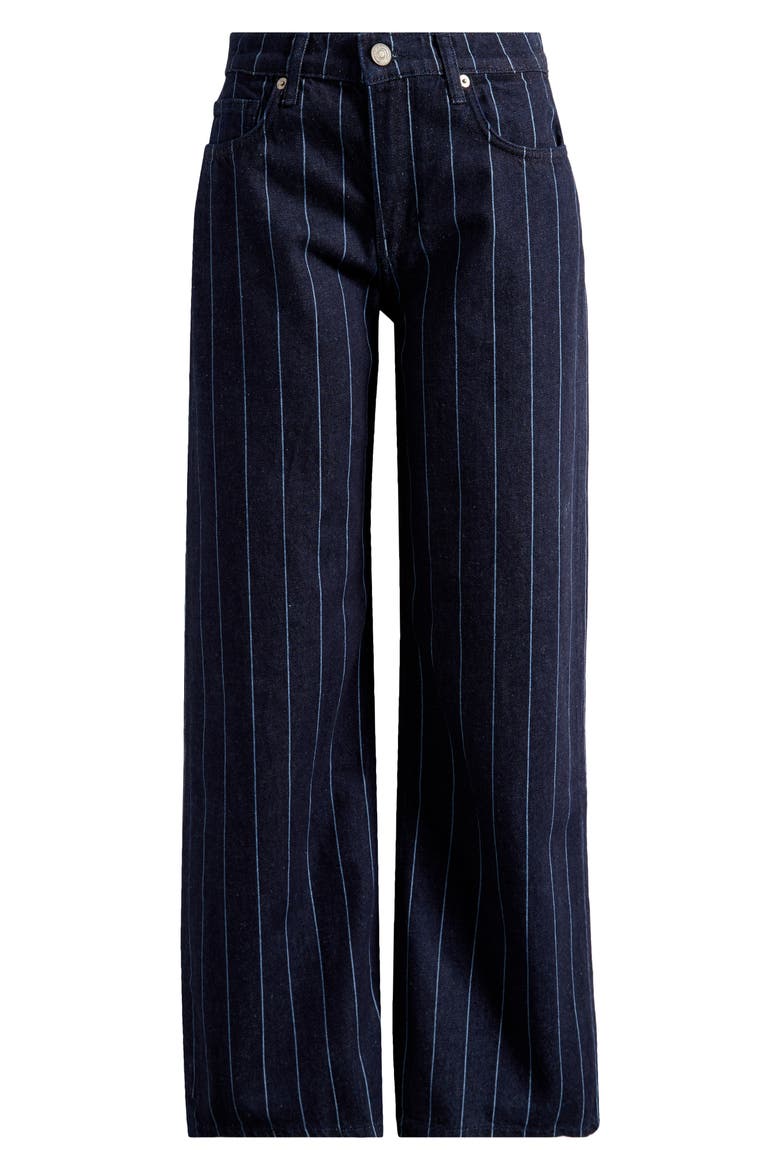 Cary Wide Leg Jeans, Alternate, color, PINSTRIPE LAKE