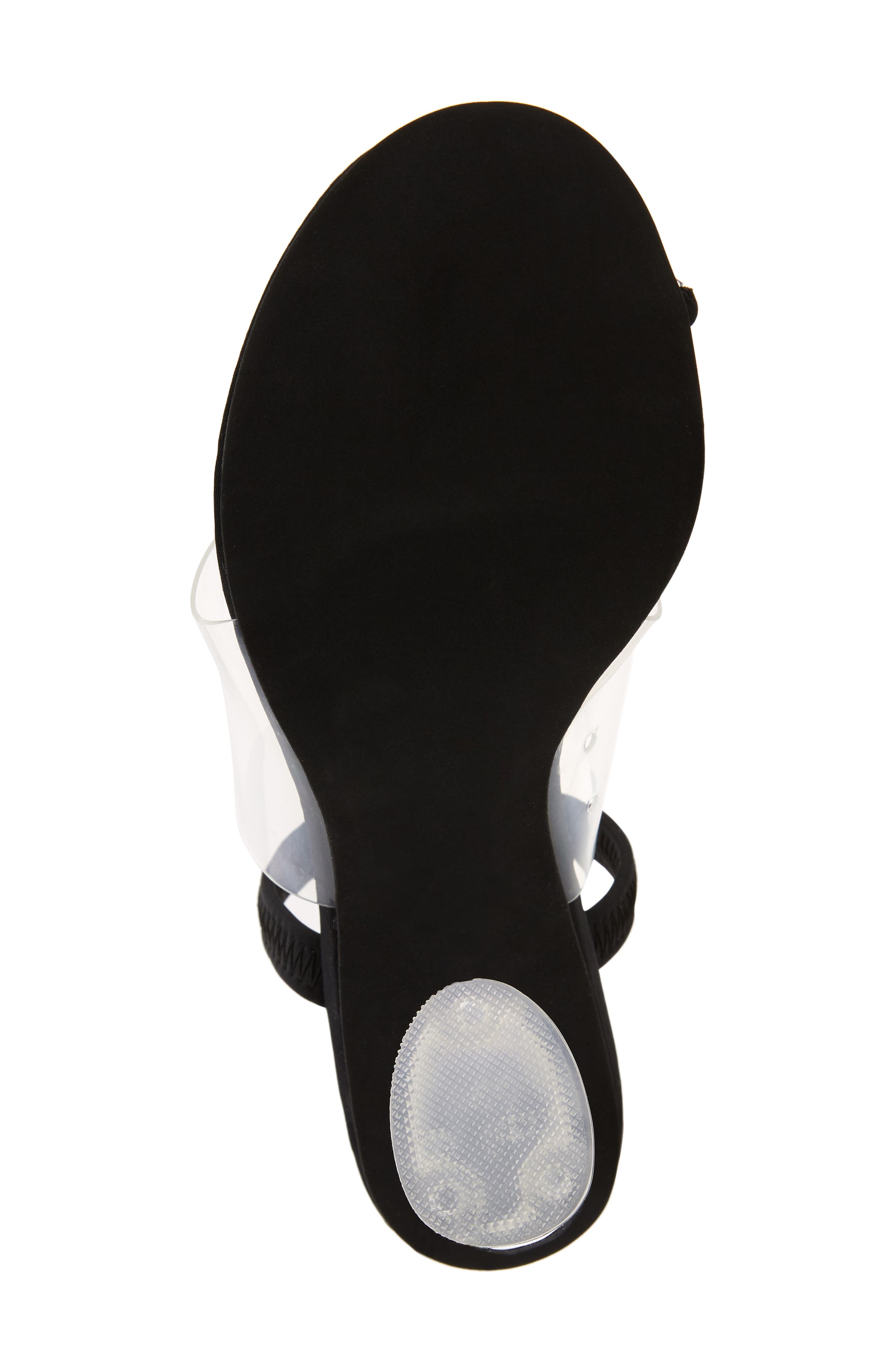 Jeffrey Campbell Mania Clear Toe Loop Sandal, Alternate, color, 