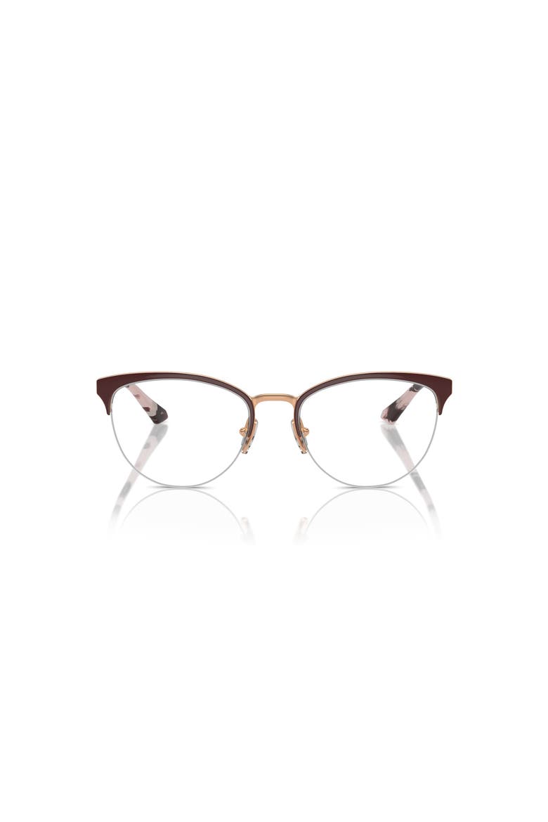 51mm Oval optical glasses, Alternate, color, Red