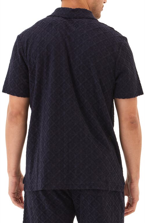 Threads 4 Thought Darryn Jacquard Knit Polo
