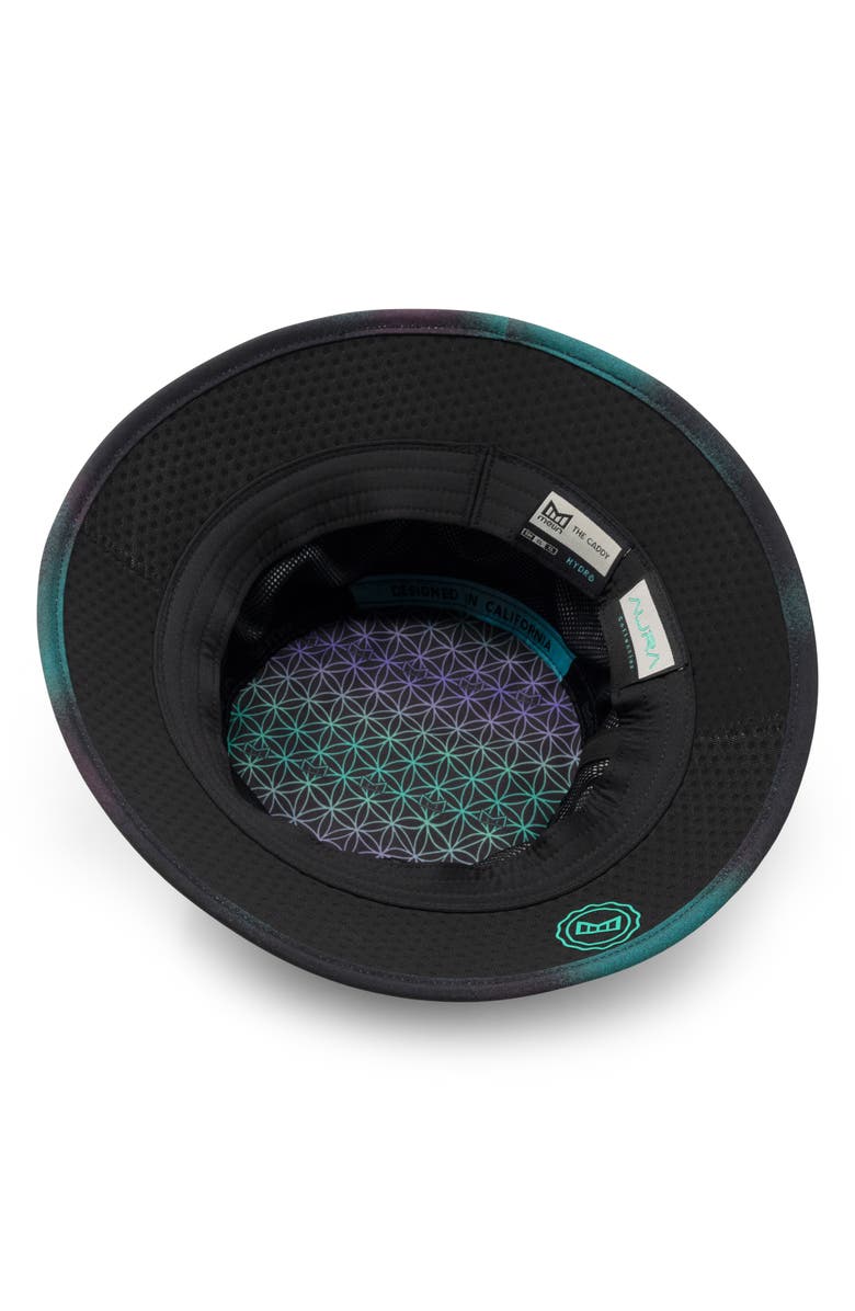 Melin Hydro Caddy Aura Bucket Hat, Alternate, color, Northern Aura