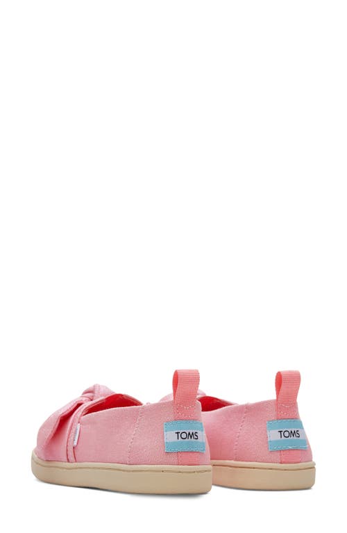 Toms Kids' Alpargata Slip-on Sneaker In Pink