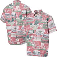 Reyn Spooner Men's Reyn Spooner  Crimson Alabama Crimson Tide Scenic Button-Down Shirt