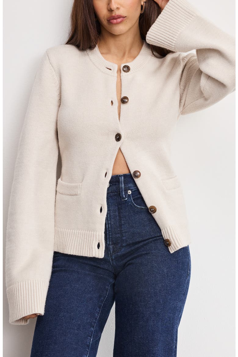 Cardigan, Main, color, VANILLA001