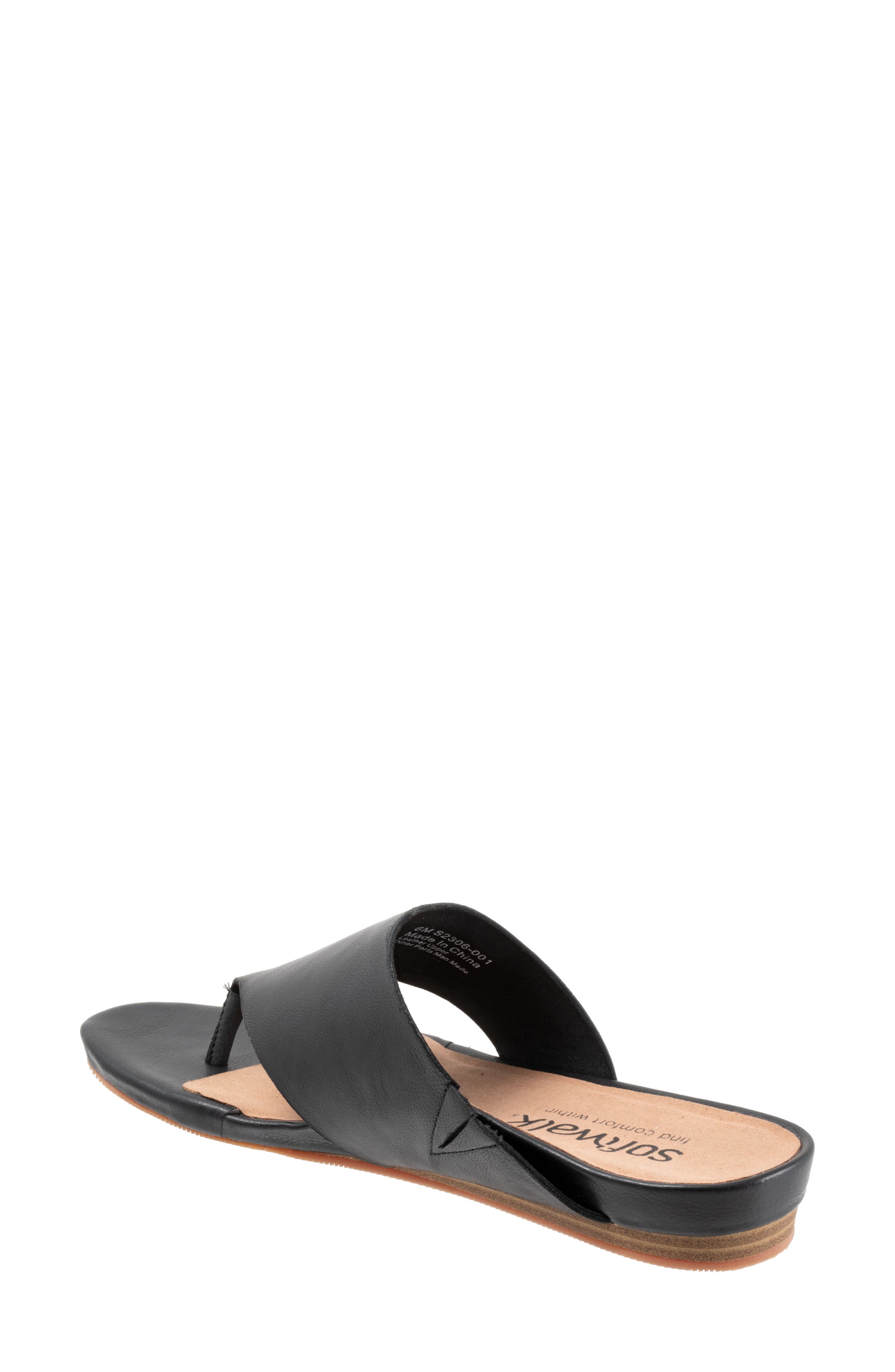 SoftWalk<sup>®</sup> Chandler Sandal, Alternate, color, Black