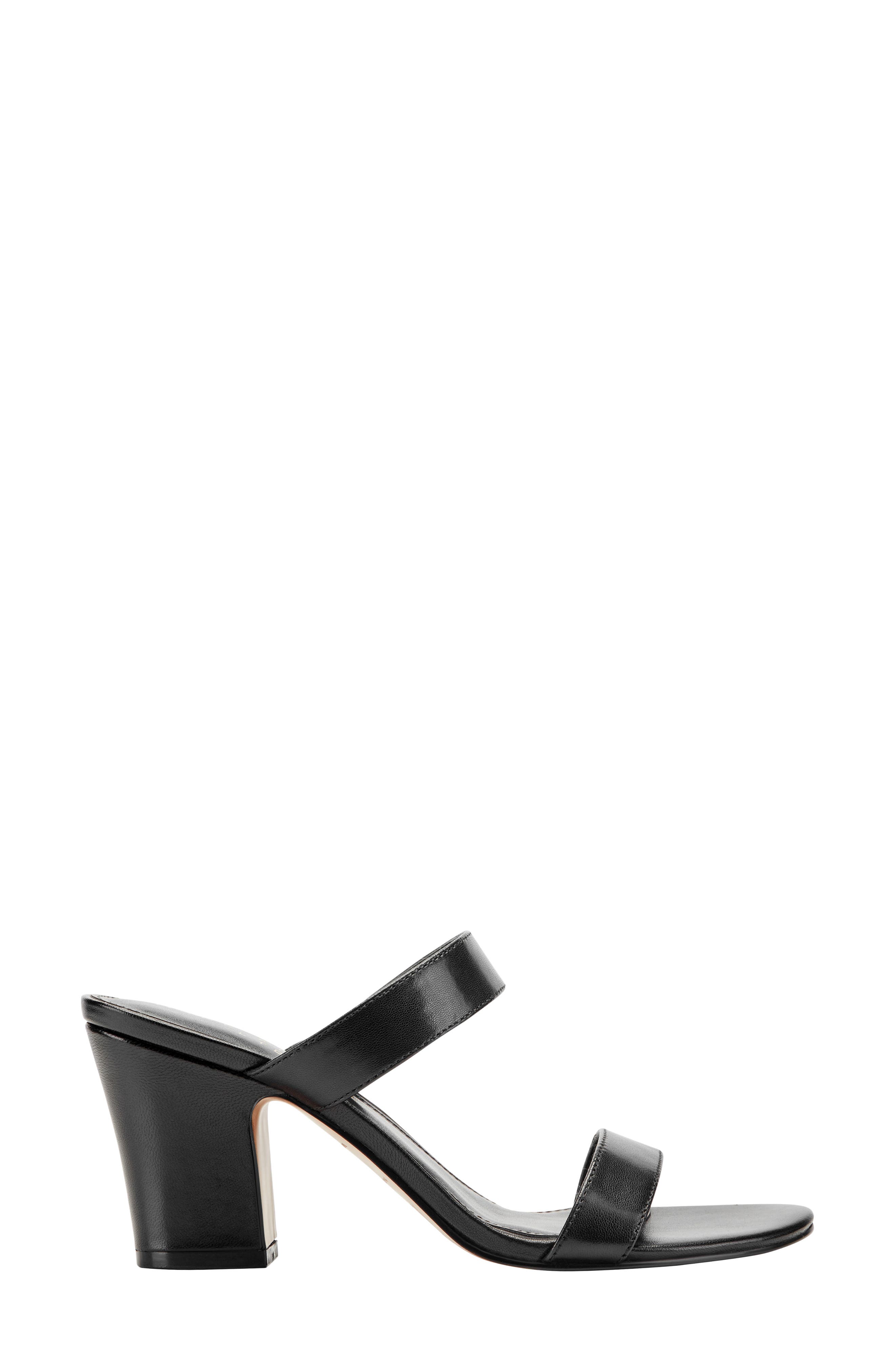 Marc Fisher LTD Jessey Slide Sandal, Alternate, color, Black