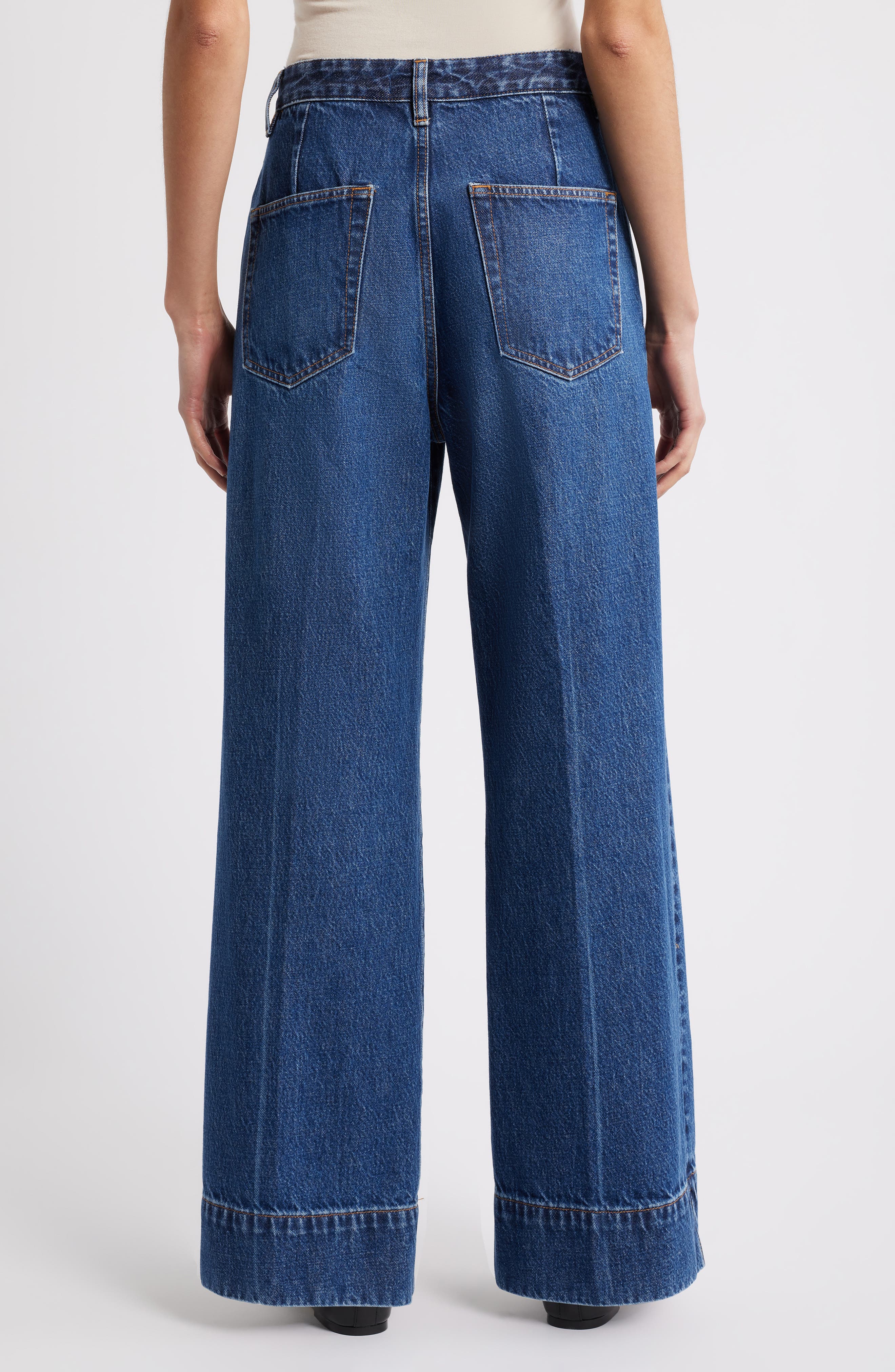 The Pixie Slice High Waist Flare Leg Jeans (Women) | Nordstrom