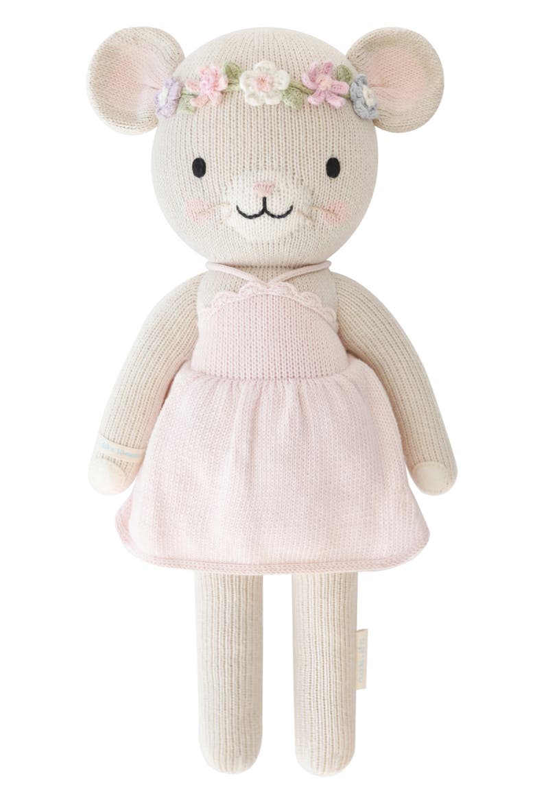 Emma the Mouse Stuffed Animal, Main, color, PINK