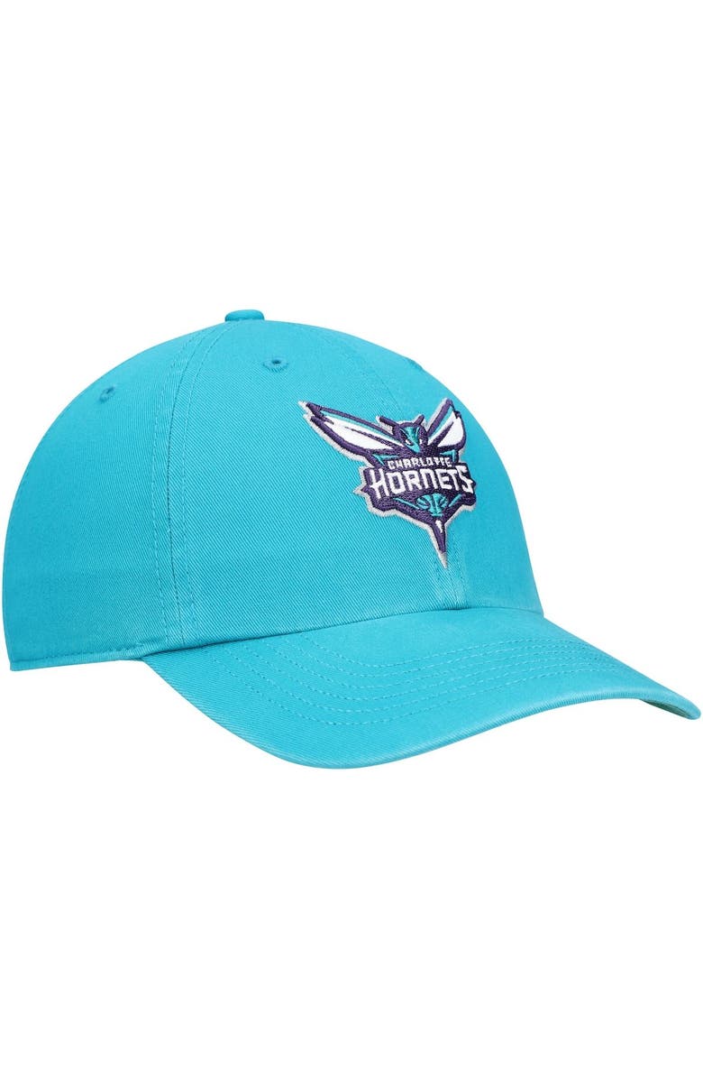 '47 Men's '47 Teal Charlotte Hornets Team Franchise Fitted Hat, Alternate, color, 