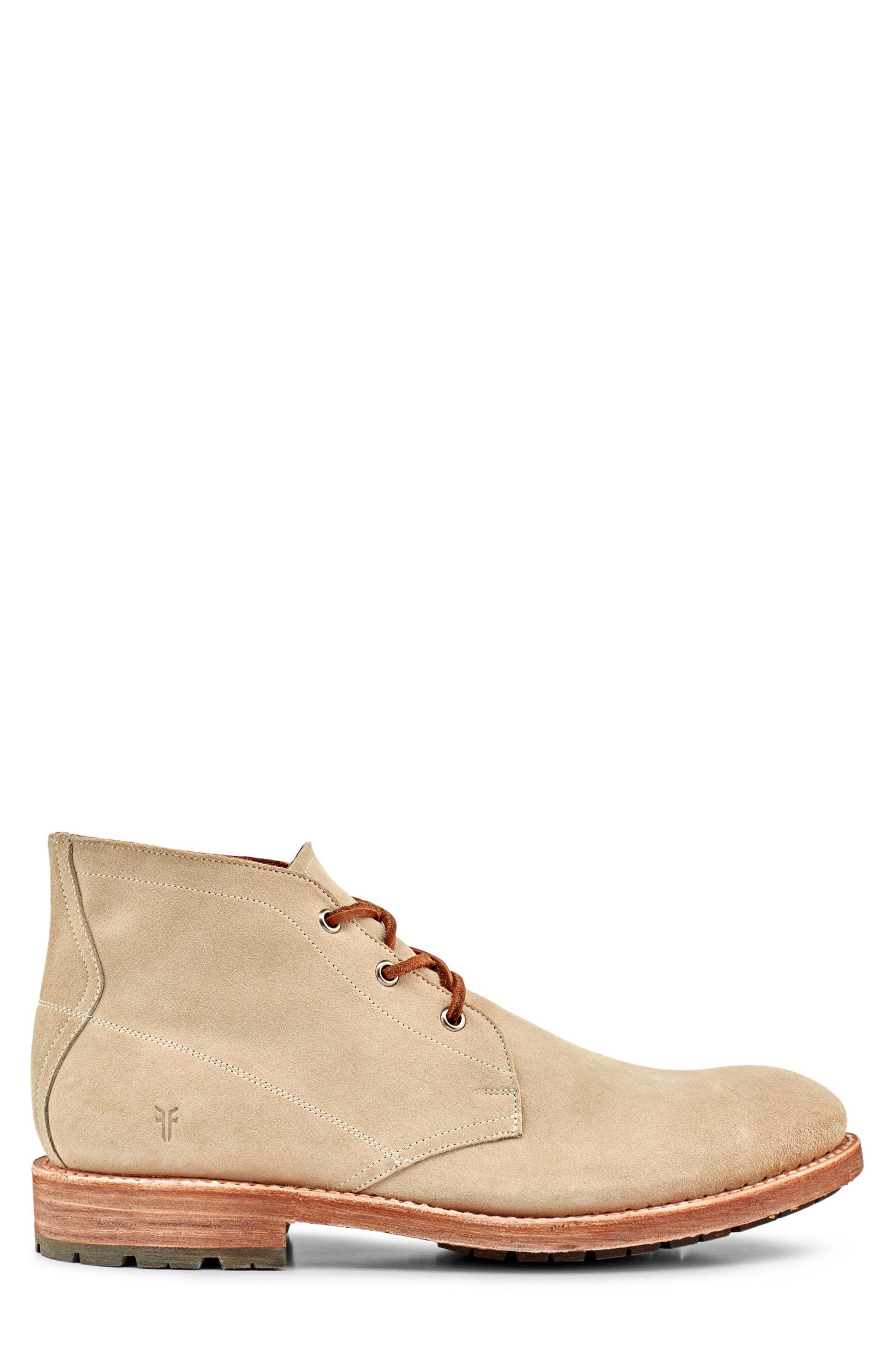 Frye Bowery Chukka, Alternate, color, Fog