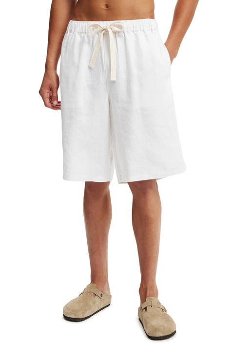 Men's Baggy Linen Short