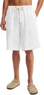 Cotton On Men's Baggy Linen Short