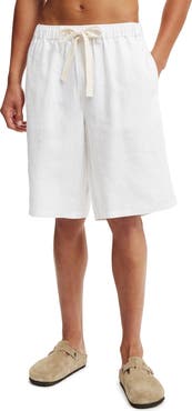 Cotton On Men's Baggy Linen Short