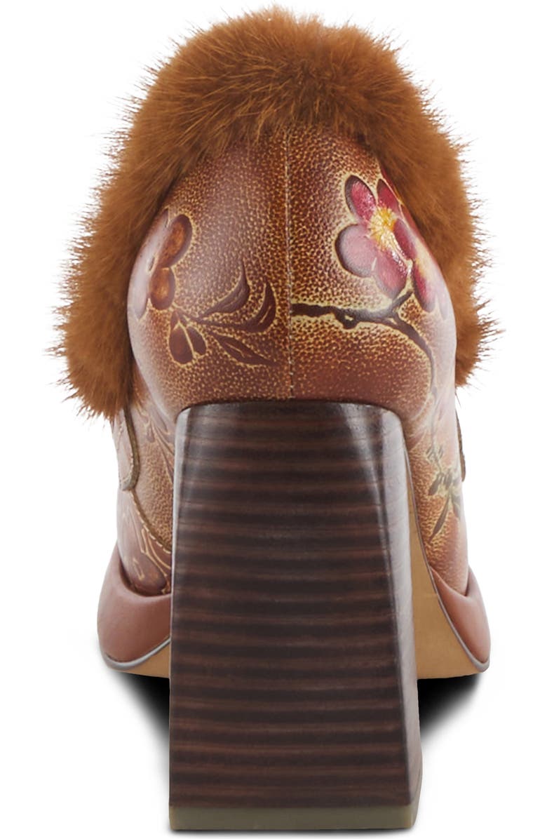 Spring Step Tancy Faux Fur Trim Loafer, Alternate, color,