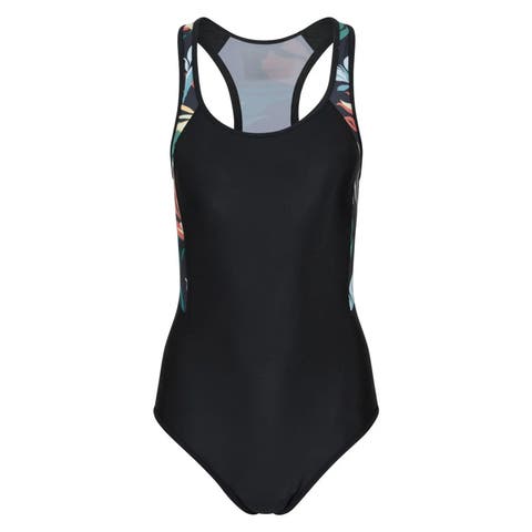 Take The Plunge Floral Swimming One Piece Bathing Suit