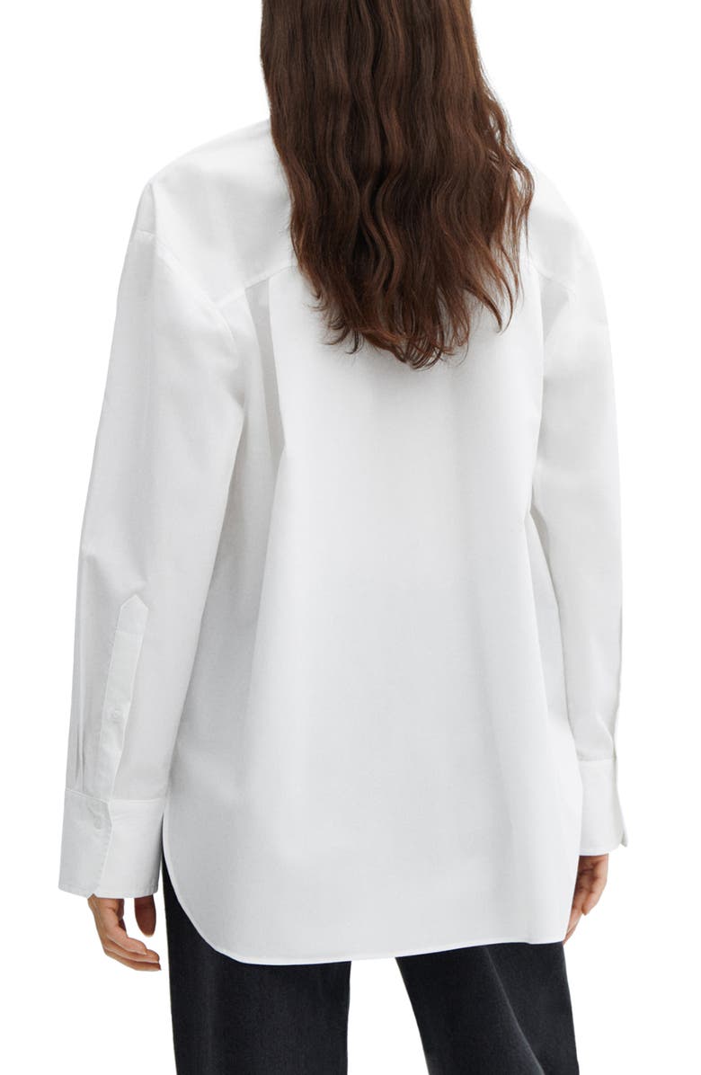 MANGO Juanes Oversize Button-Up Shirt, Alternate, color, 