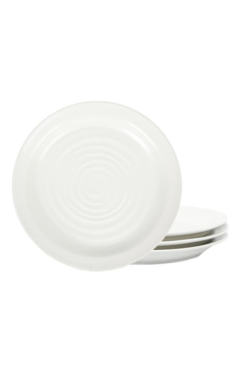 Orbit Stoneware 4-Piece Dinner Plate Set