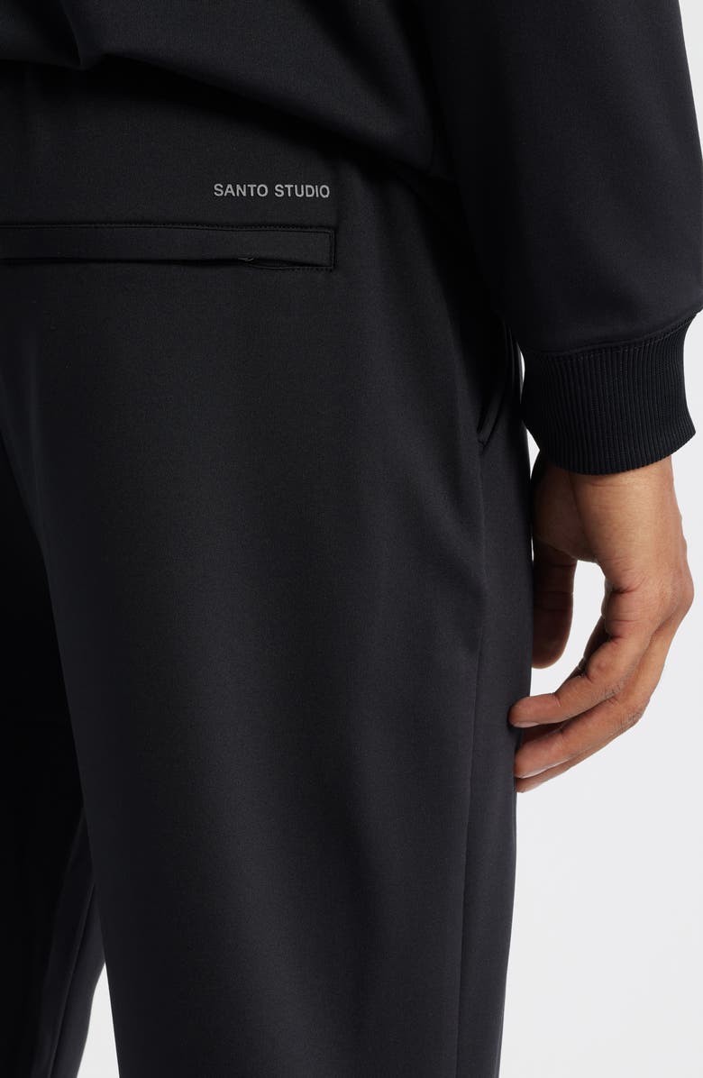 SANTO STUDIO Tempo Drawstring Pants, Alternate, color, Black