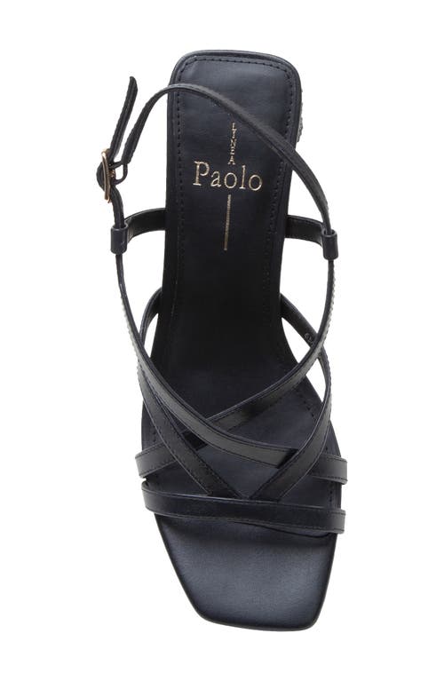 Shop Linea Paolo Hazel Slingback Sandal In Black