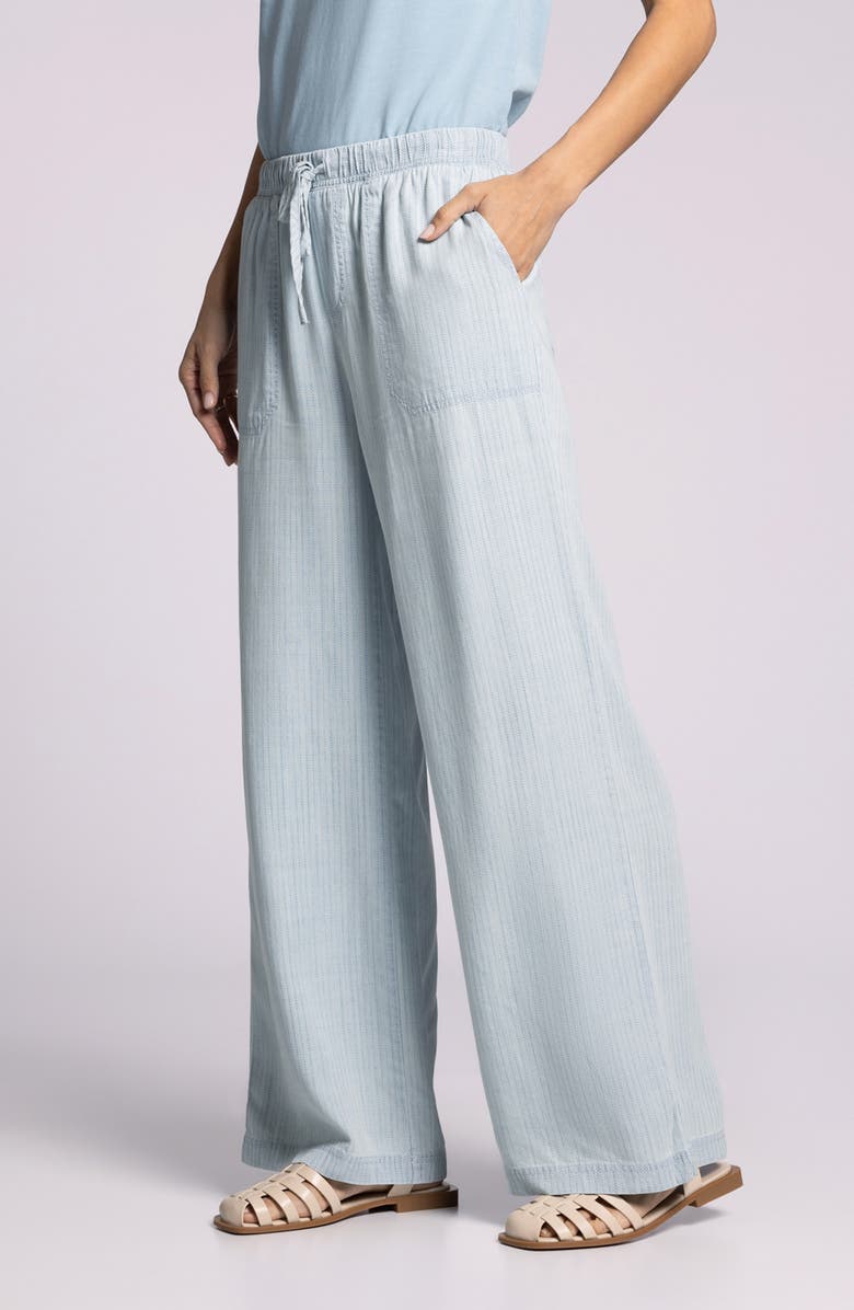 Thread & Supply Blossom Herringbone Wide Leg Pants, Alternate, color, Mia Herringbone