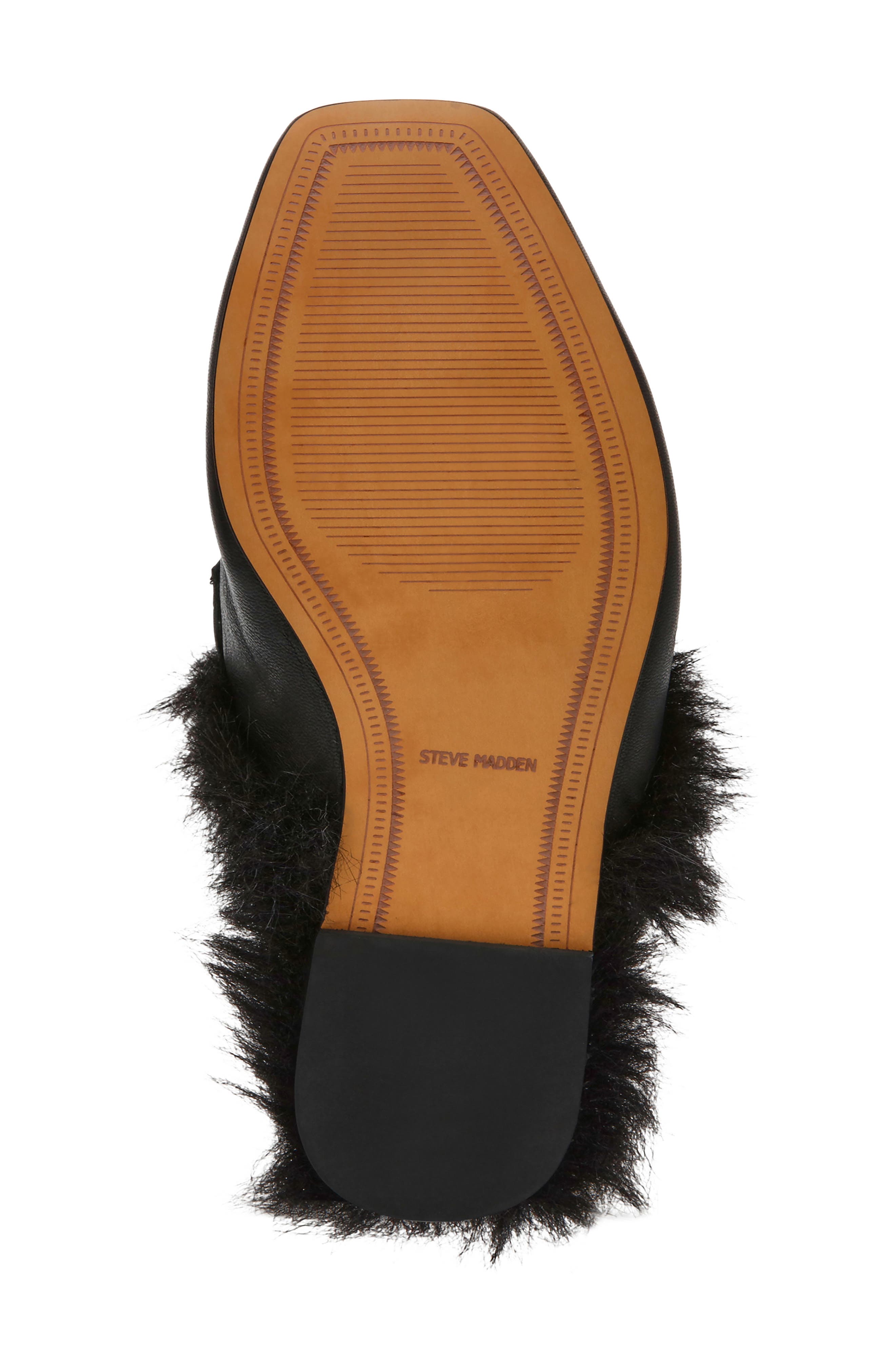 Romeo Leather Mule, Alternate, color, BLACK