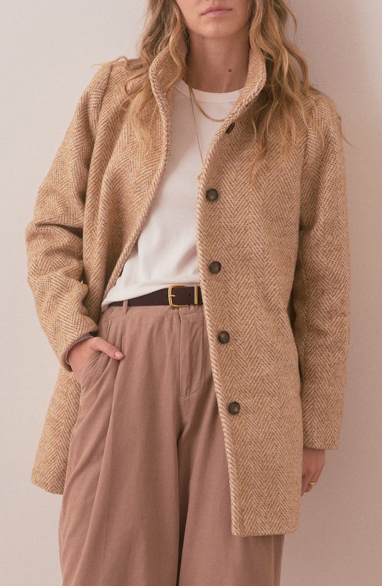 Marine Layer Stephanie Cocoon Coat, Main, color,