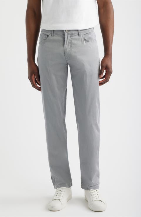 Cadiz Ultralight Straight Leg Stretch Cotton Pants (Regular & Big)