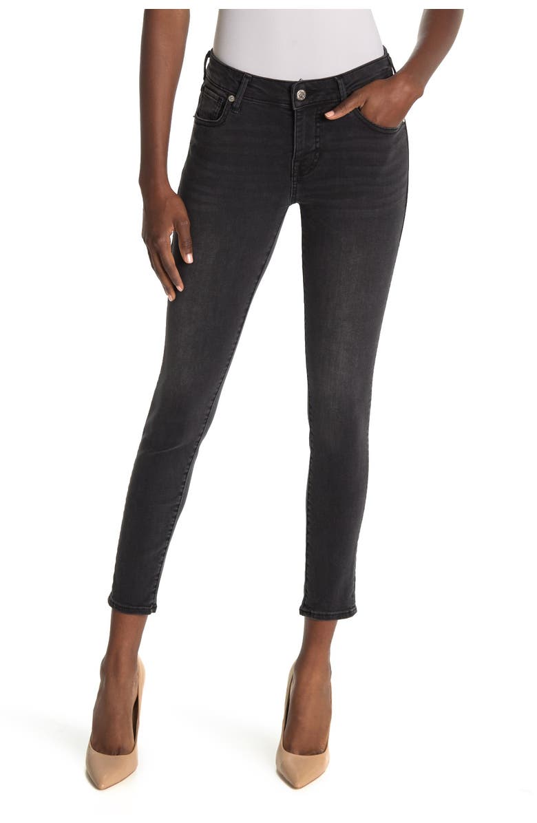 True Religion Brand Jeans Jennie Mid Rise Skinny Jeans, Main, color,