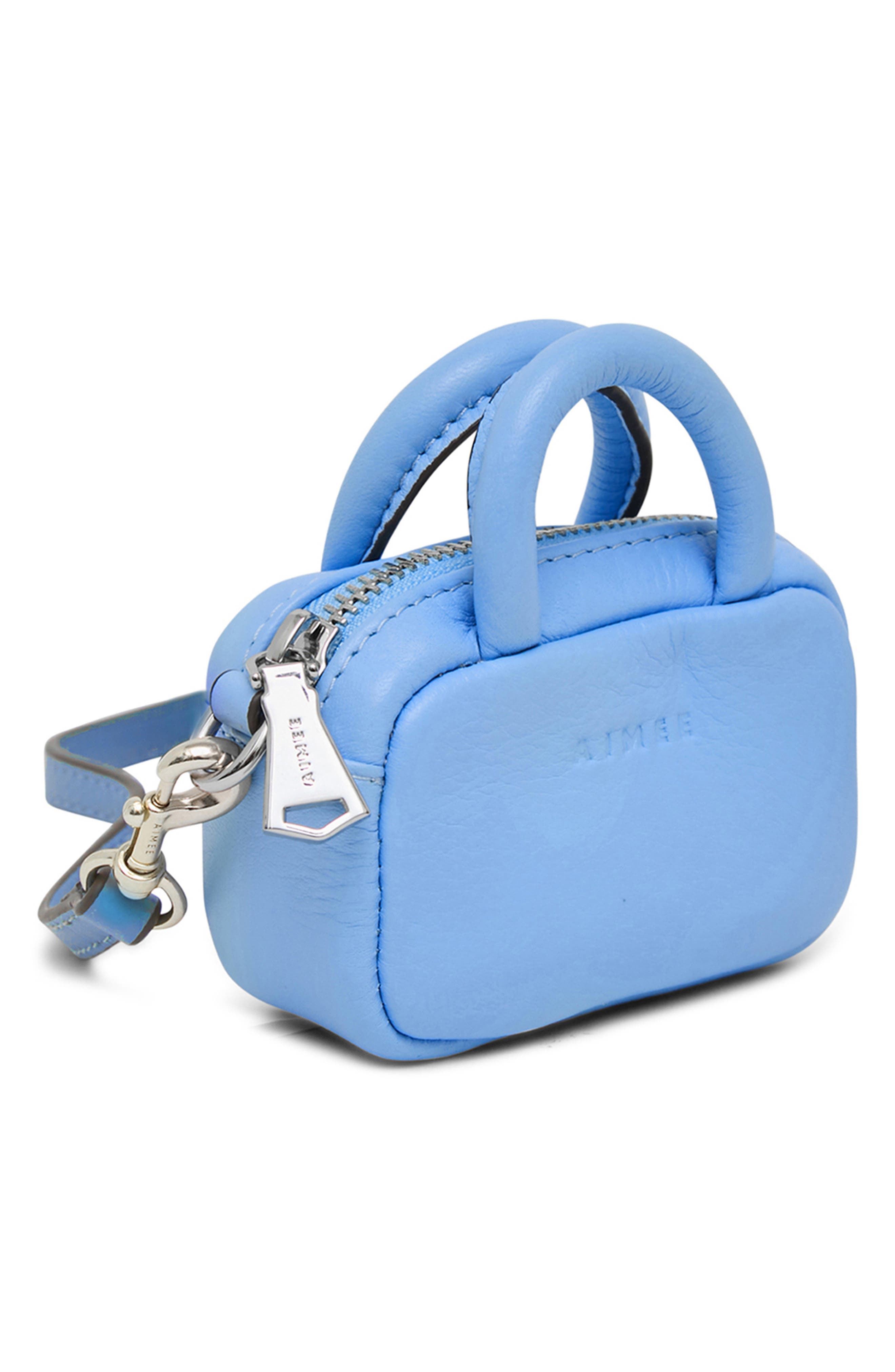 Ritual Bag Charm, Alternate, color, PURE BLUE
