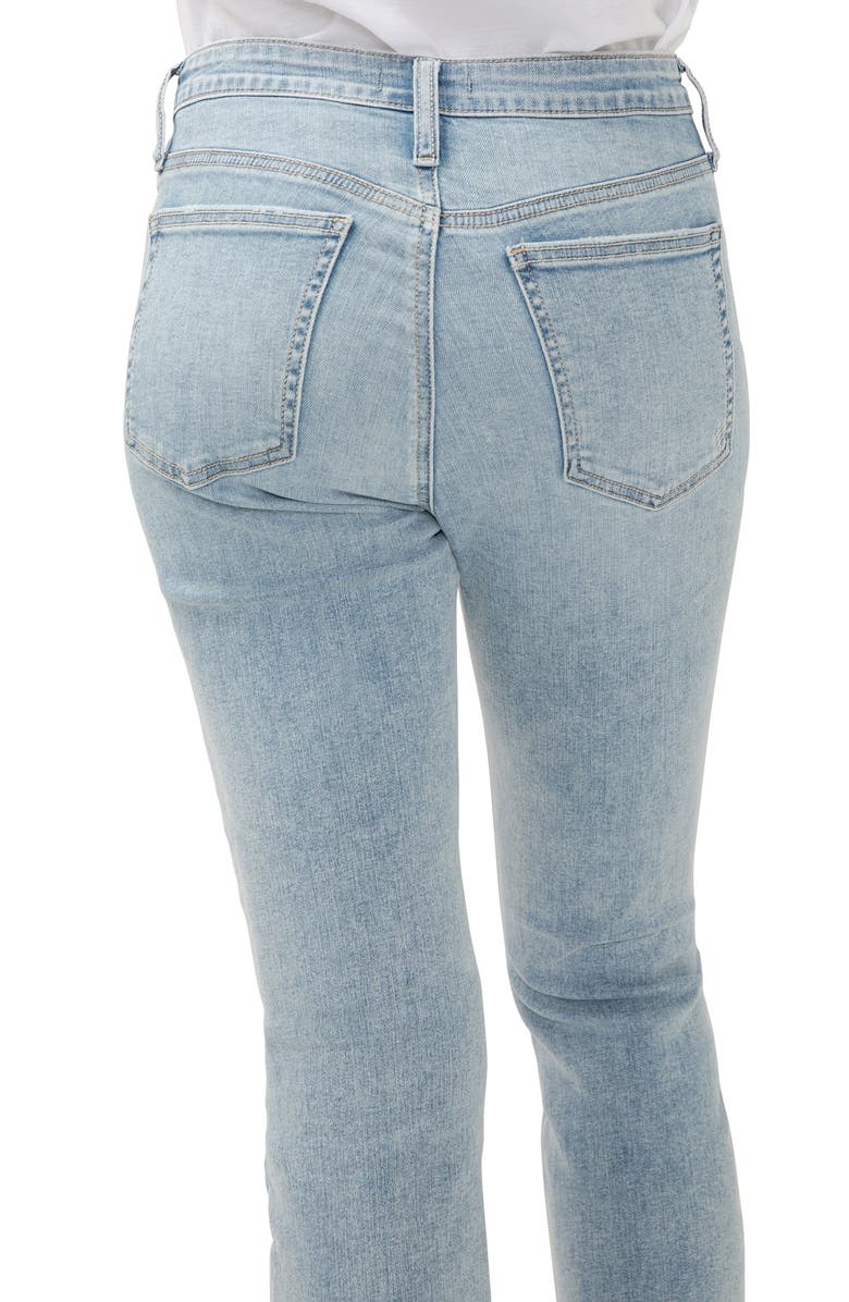 Silver Jeans Co. Beau Raw Hem High Waist Slim Boyfriend Jeans, Alternate, color, Symphony