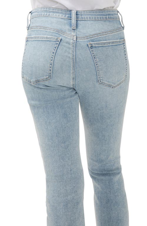 Silver Jeans Co. Beau Raw Hem High Waist Slim Boyfriend Jeans In Blue