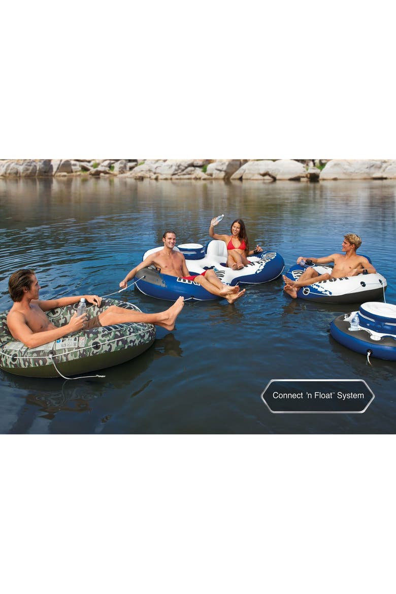 River Run 1 Inflatable Float For Water Use, Alternate, color, Blue