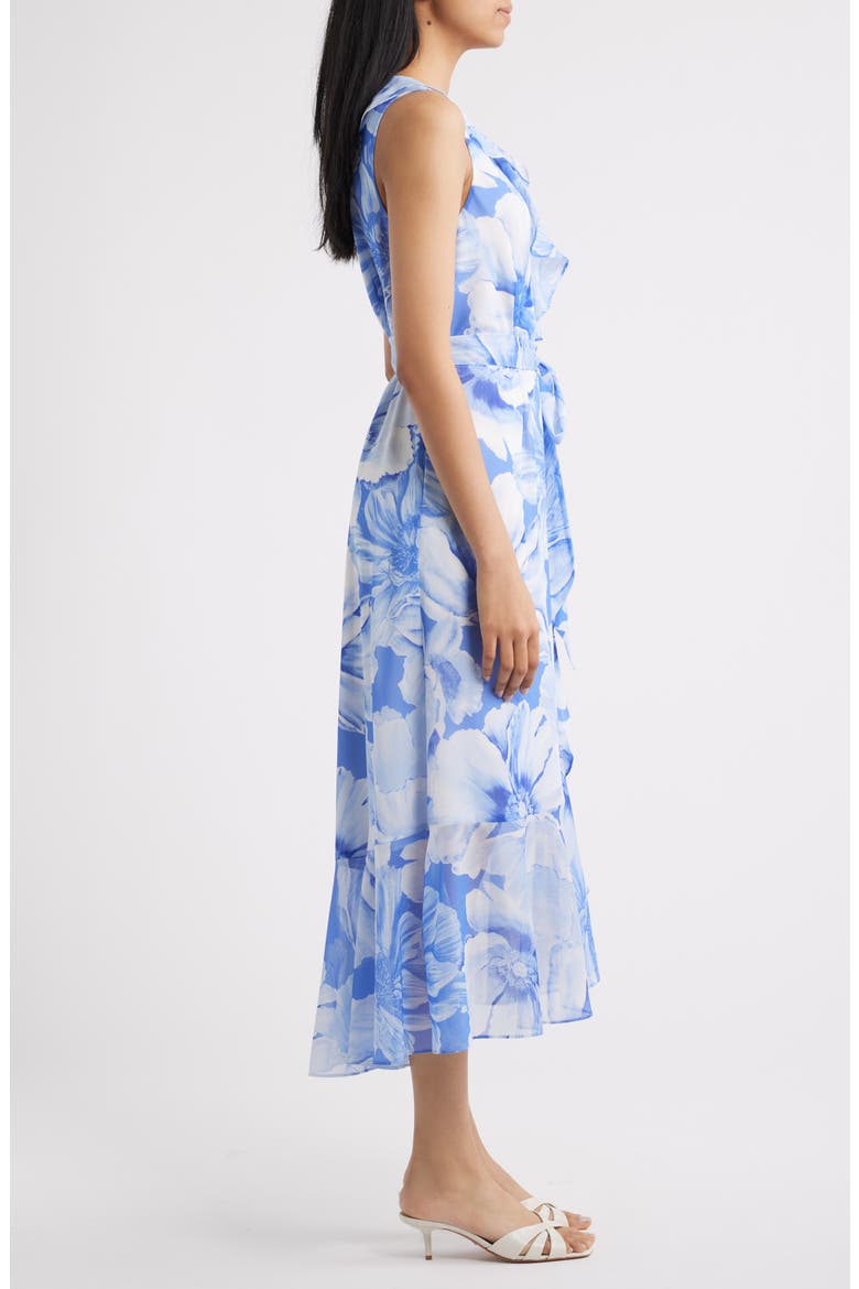Island Blooms Sleeveless Maxi Dress, Alternate, color, BLUE COVE