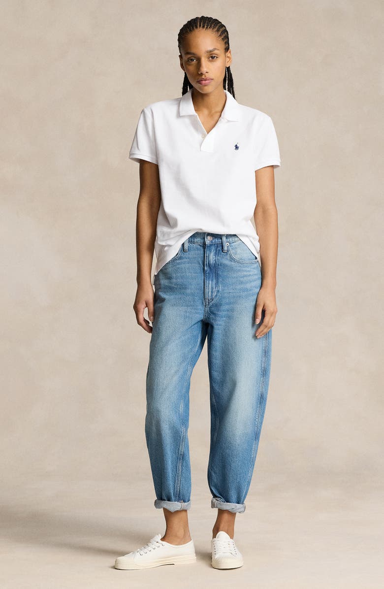 Polo Ralph Lauren Classic Fit Piqué Polo, Alternate, color, White