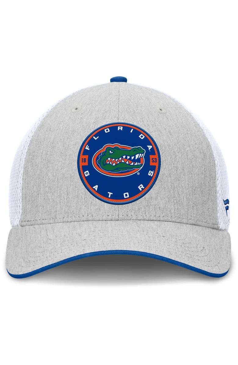 FANATICS Men's Fanatics  Heather Gray Florida Gators Trigger Flex Hat, Alternate, color, Heather Gray