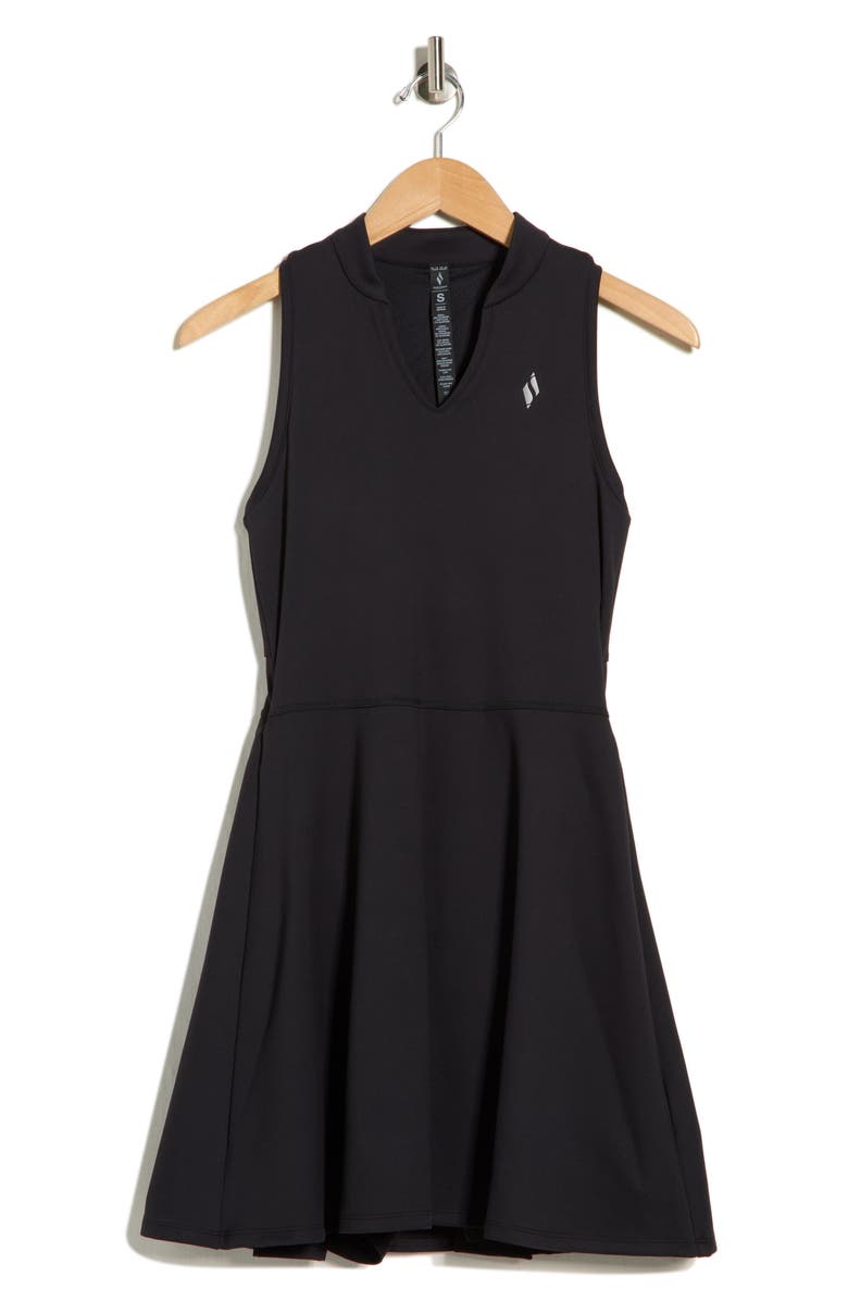 SKECHERS Sleeveless Birdie Dress, Alternate, color, Bold Black