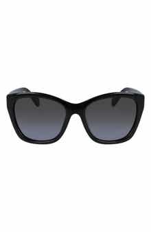 FERRAGAMO 56mm Square Cateye Sunglasses