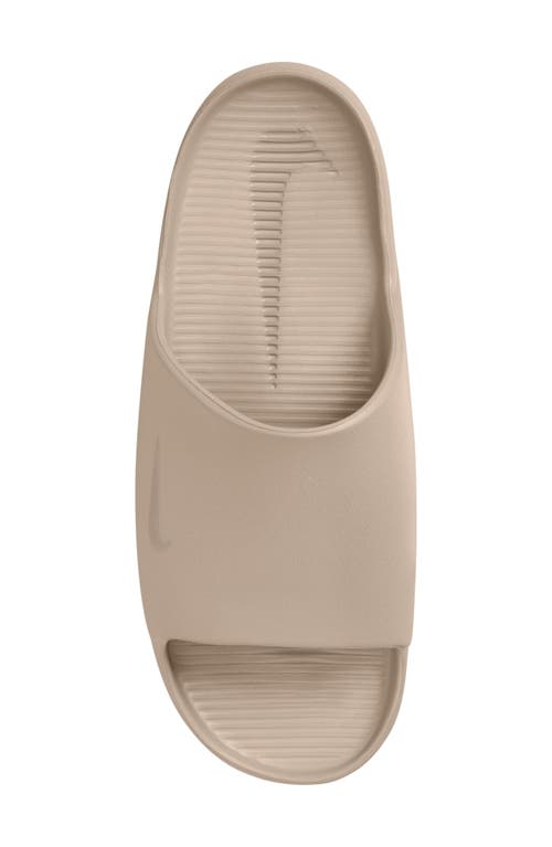 Nike Calm Slide Sandal In Sanddrift/khaki/fauna Brown