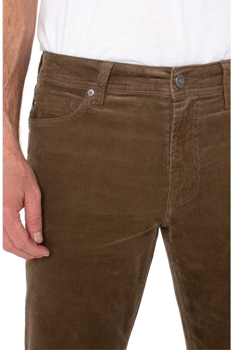 Regent Relaxed Straight Leg Corduroy Jeans, Alternate, color, TOBACCO