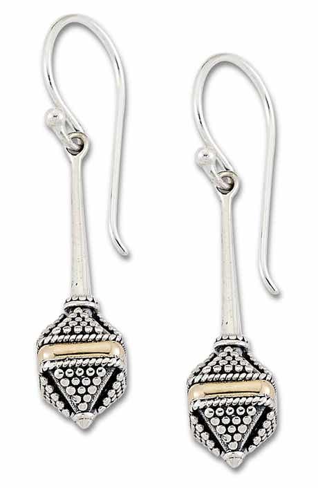 SAMUEL B. Beaded Drop Earrings
